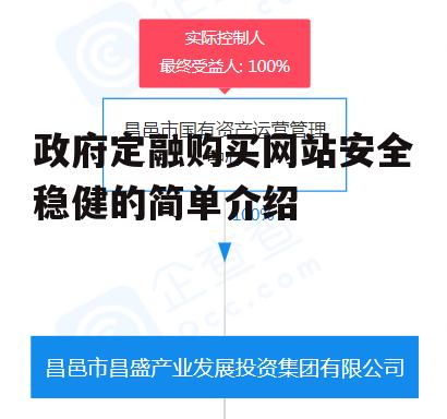 政府定融购买网站安全稳健的简单介绍