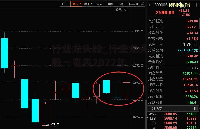 行业龙头股_行业龙头股一览表2022年