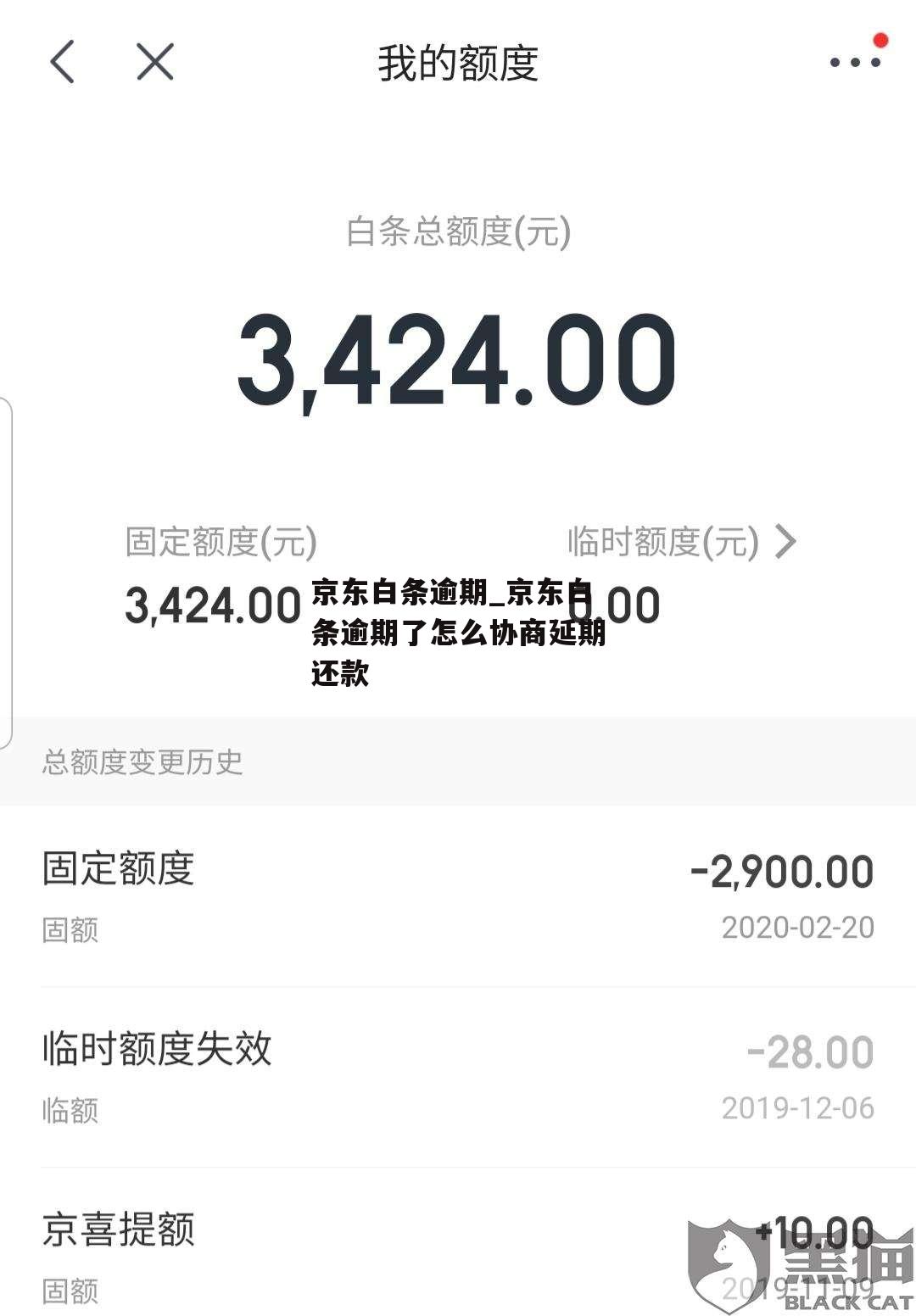 京东白条逾期_京东白条逾期了怎么协商延期还款