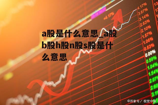 a股是什么意思_a股b股h股n股s股是什么意思