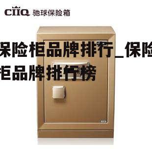 保险柜品牌排行_保险柜品牌排行榜