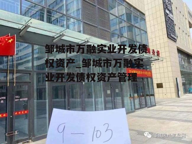 邹城市万融实业开发债权资产_邹城市万融实业开发债权资产管理