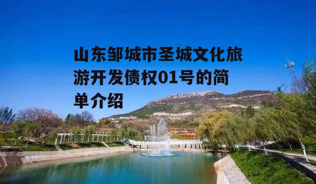 山东邹城市圣城文化旅游开发债权01号的简单介绍