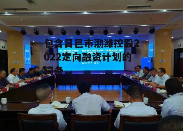 包含昌邑市渤潍控股2022定向融资计划的词条