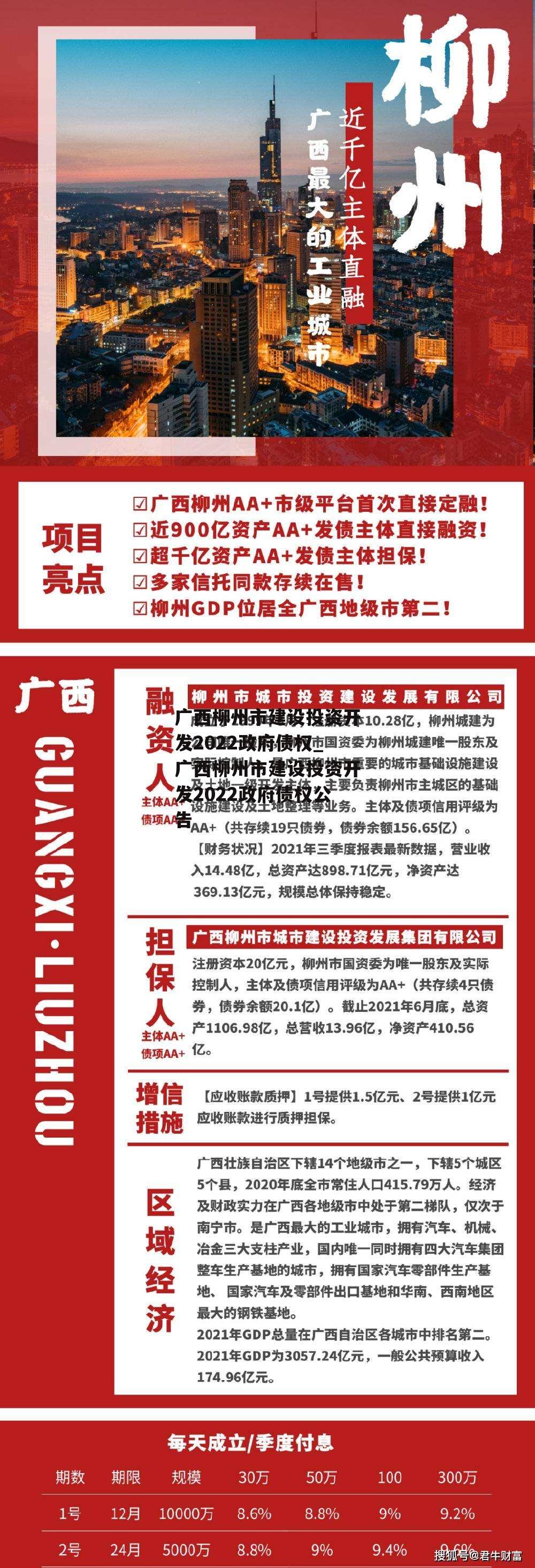 广西柳州市建设投资开发2022政府债权_广西柳州市建设投资开发2022政府债权公告