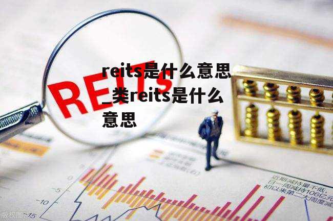 reits是什么意思_类reits是什么意思