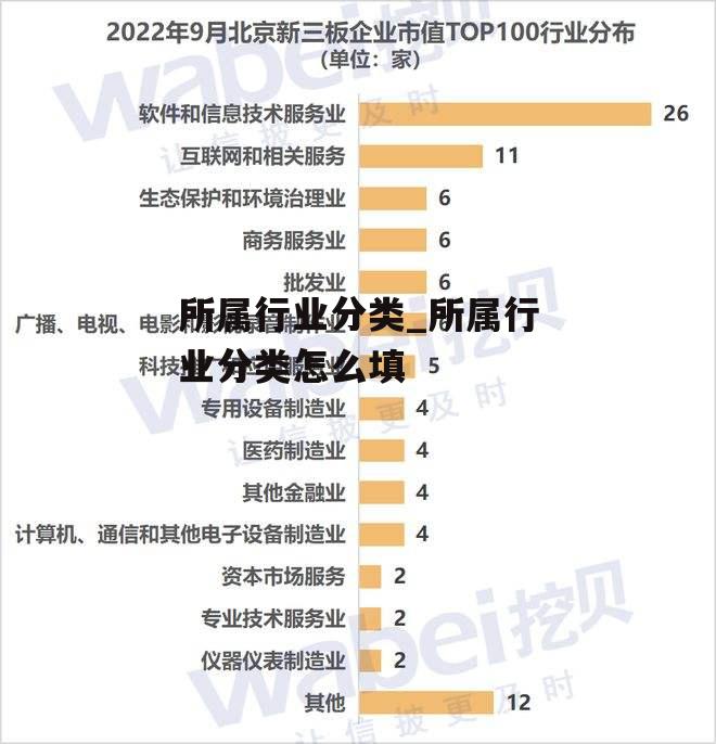 所属行业分类_所属行业分类怎么填