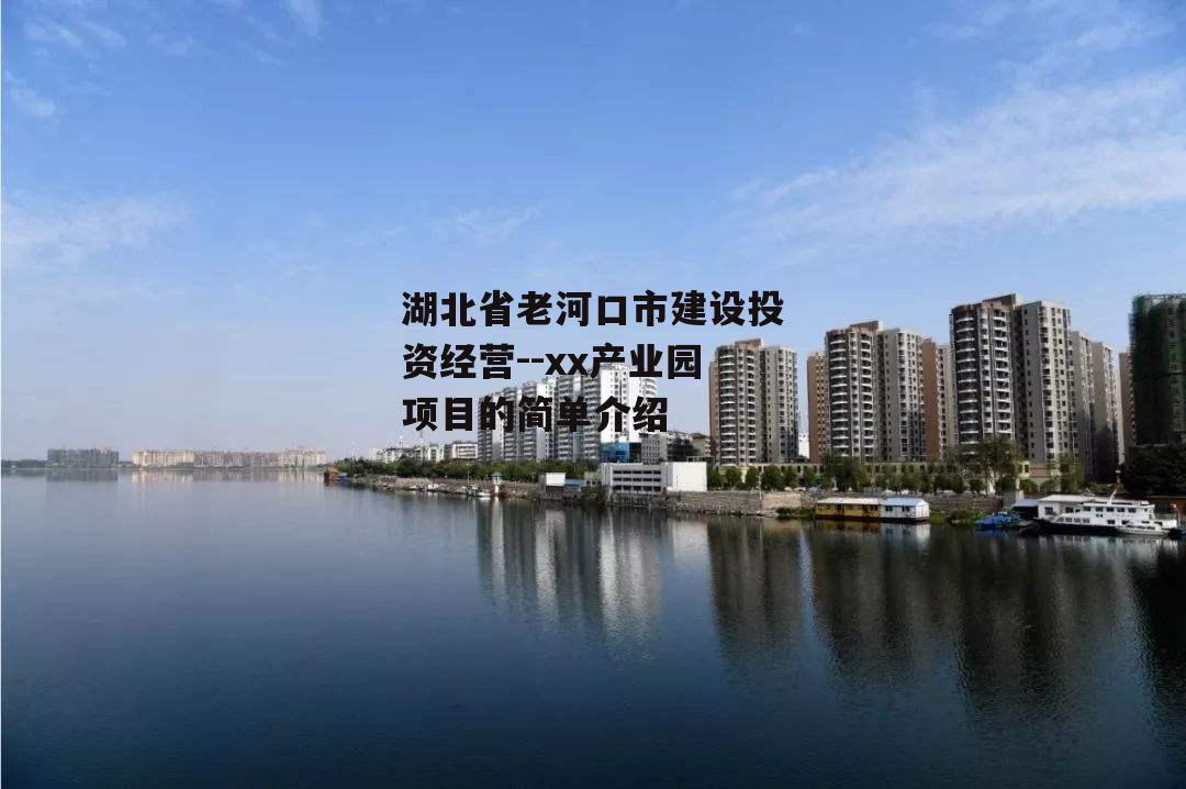 湖北省老河口市建设投资经营--xx产业园项目的简单介绍