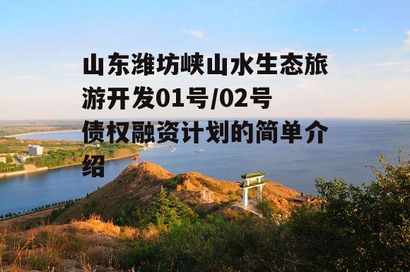 山东潍坊峡山水生态旅游开发01号/02号债权融资计划的简单介绍