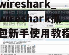 wireshark_wireshark抓包新手使用教程