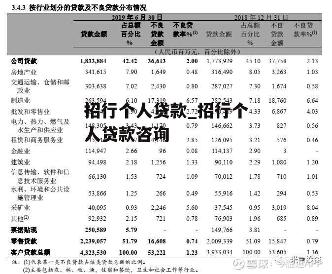 招行个人贷款_招行个人贷款咨询