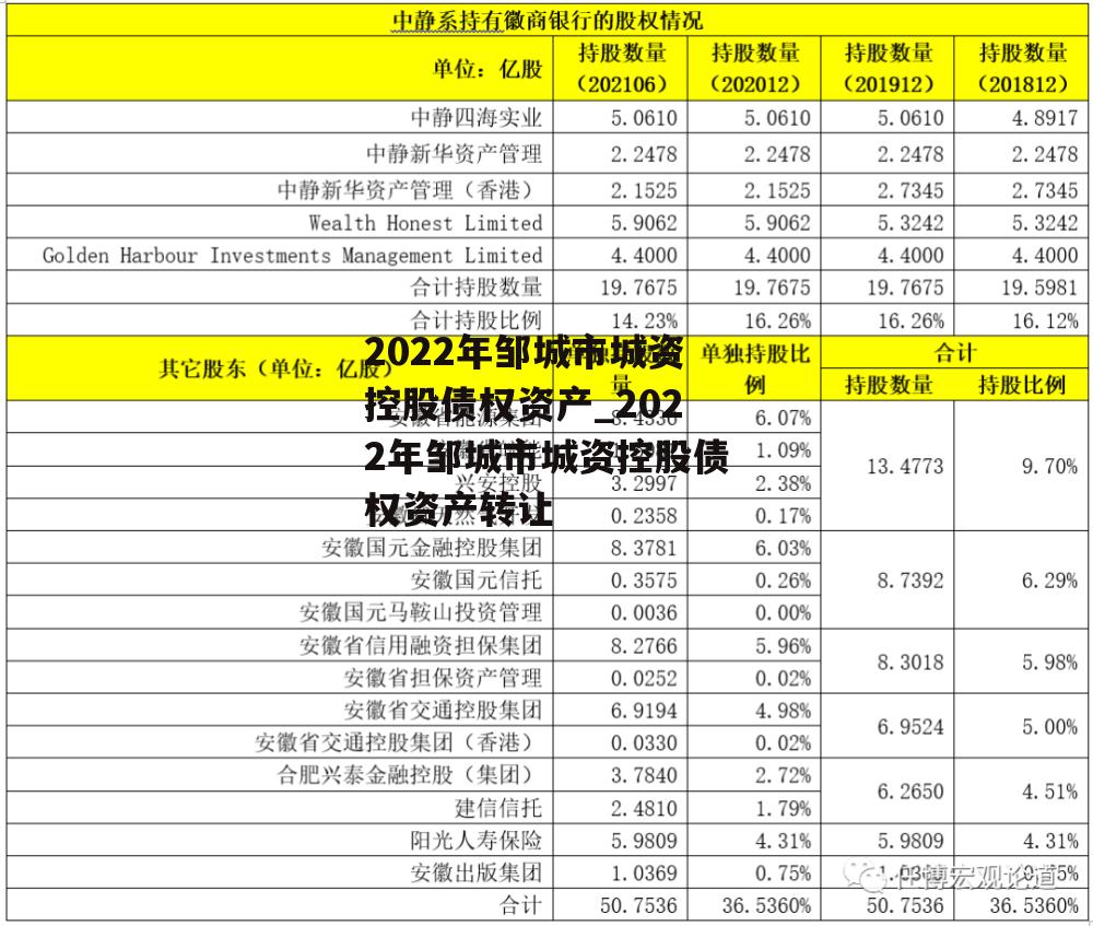 2022年邹城市城资控股债权资产_2022年邹城市城资控股债权资产转让