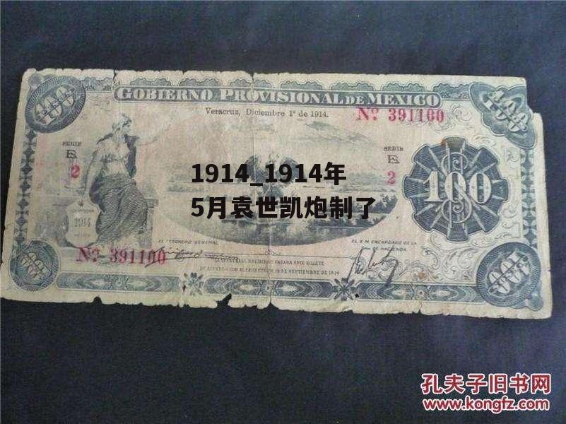 1914_1914年5月袁世凯炮制了