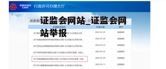证监会网站_证监会网站举报