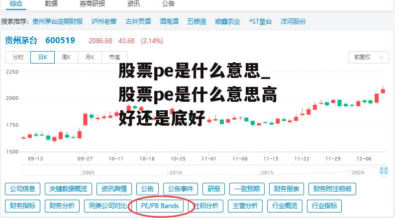 股票pe是什么意思_股票pe是什么意思高好还是底好