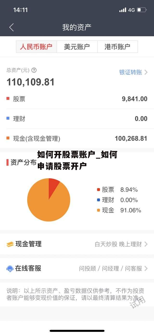 如何开股票账户_如何申请股票开户