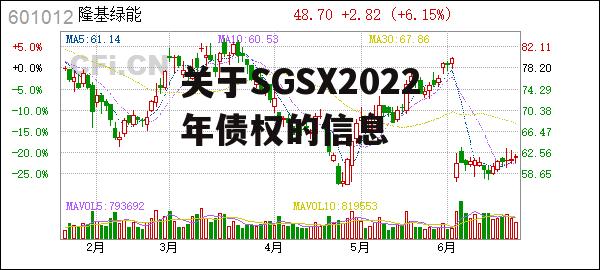 关于SGSX2022年债权的信息