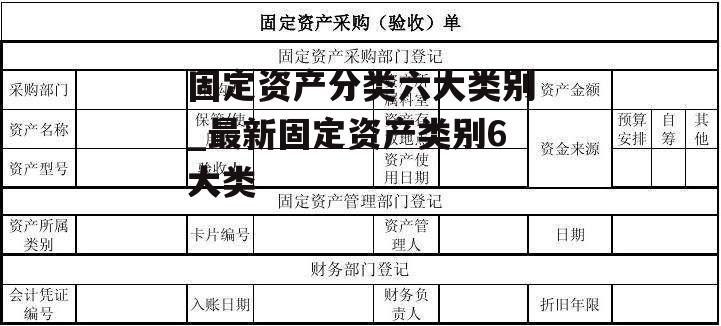 固定资产分类六大类别_最新固定资产类别6大类