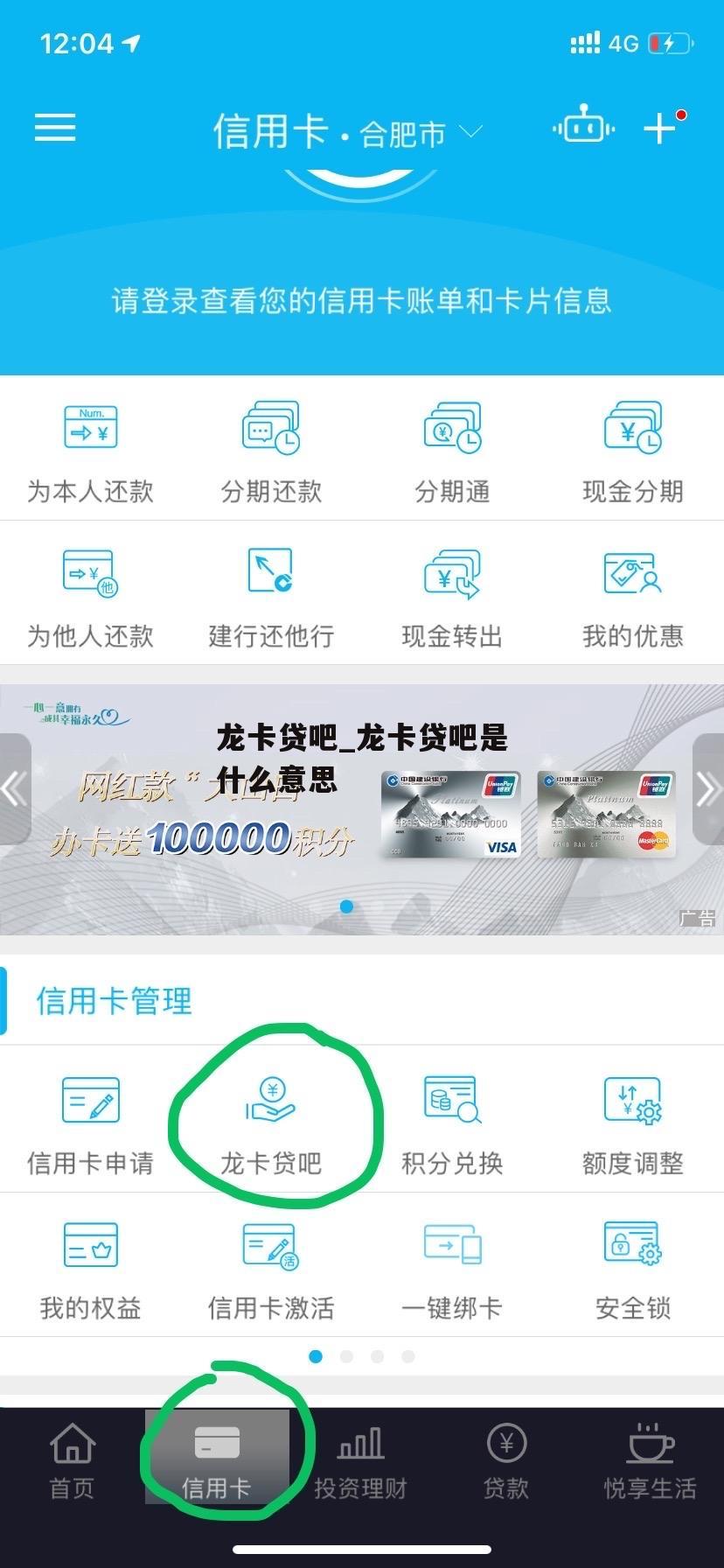 龙卡贷吧_龙卡贷吧是什么意思