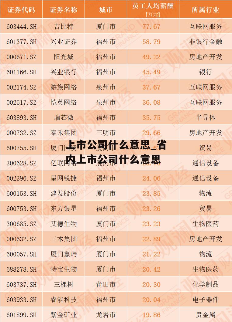 上市公司什么意思_省内上市公司什么意思