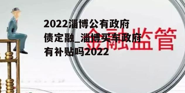 2022淄博公有政府债定融_淄博买车政府有补贴吗2022