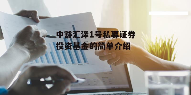 中豁汇泽1号私募证券投资基金的简单介绍