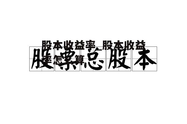 股本收益率_股本收益率怎么算