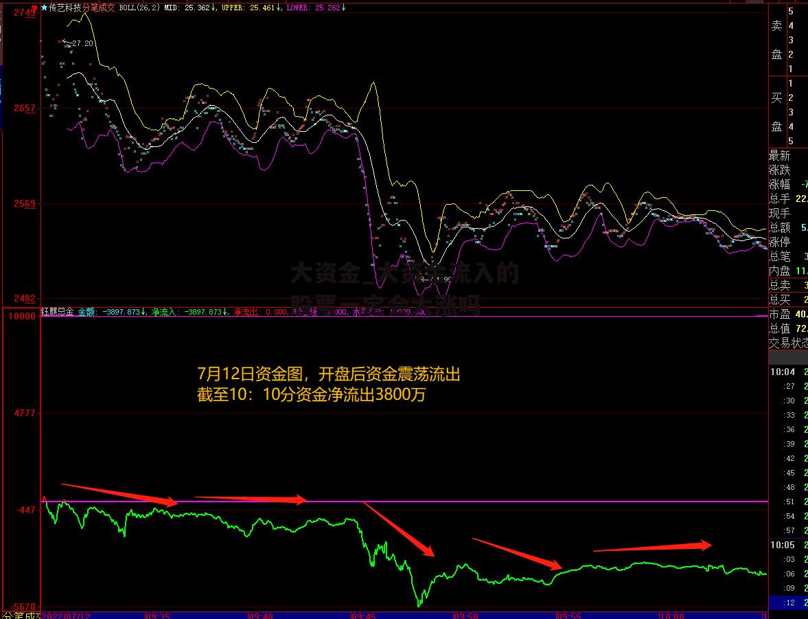 大资金_大资金流入的股票一定会大涨吗