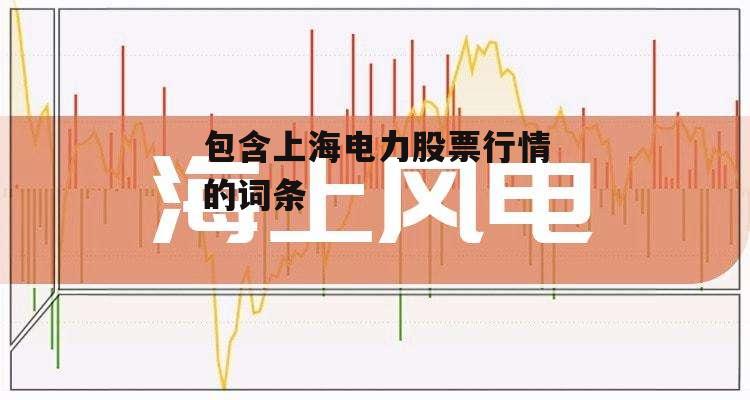 包含上海电力股票行情的词条