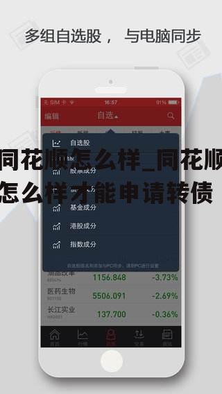 同花顺怎么样_同花顺怎么样才能申请转债