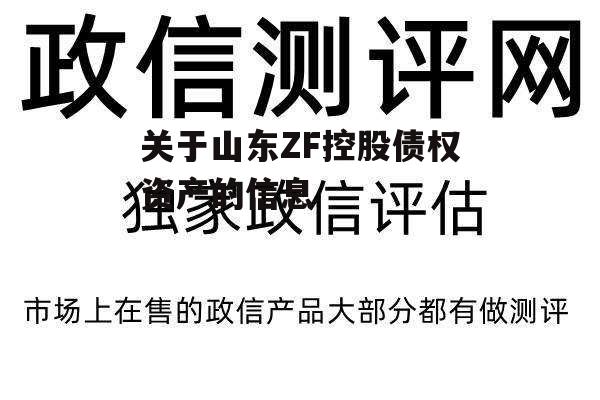 关于山东ZF控股债权资产的信息