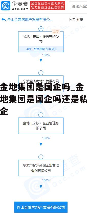 金地集团是国企吗_金地集团是国企吗还是私企