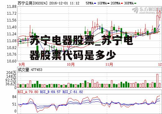 苏宁电器股票_苏宁电器股票代码是多少