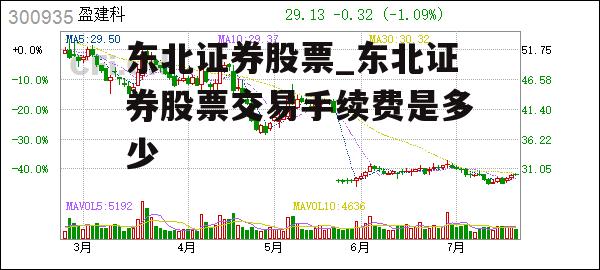 东北证券股票_东北证券股票交易手续费是多少