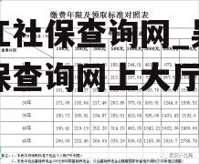 吴江社保查询网_吴江社保查询网上大厅