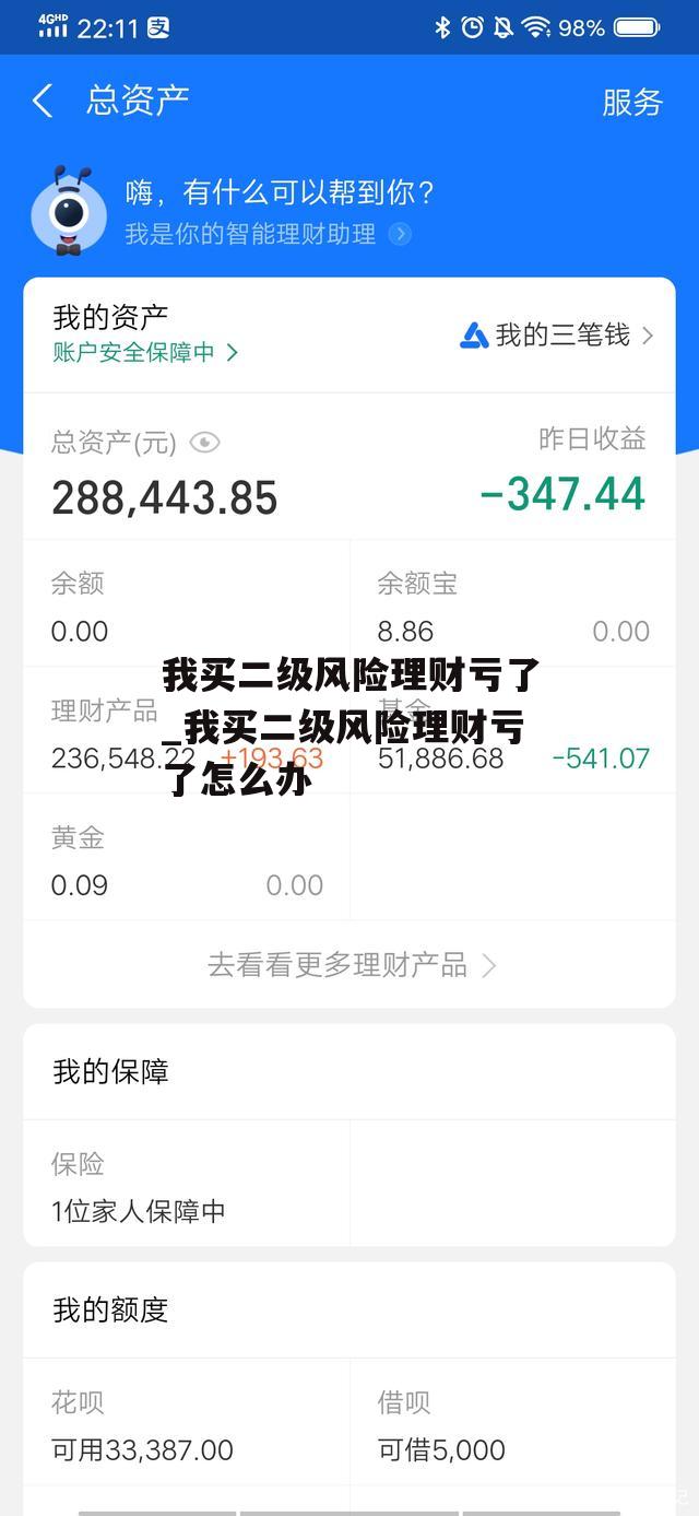 我买二级风险理财亏了_我买二级风险理财亏了怎么办