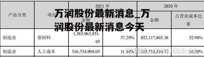 万润股份最新消息_万润股份最新消息今天