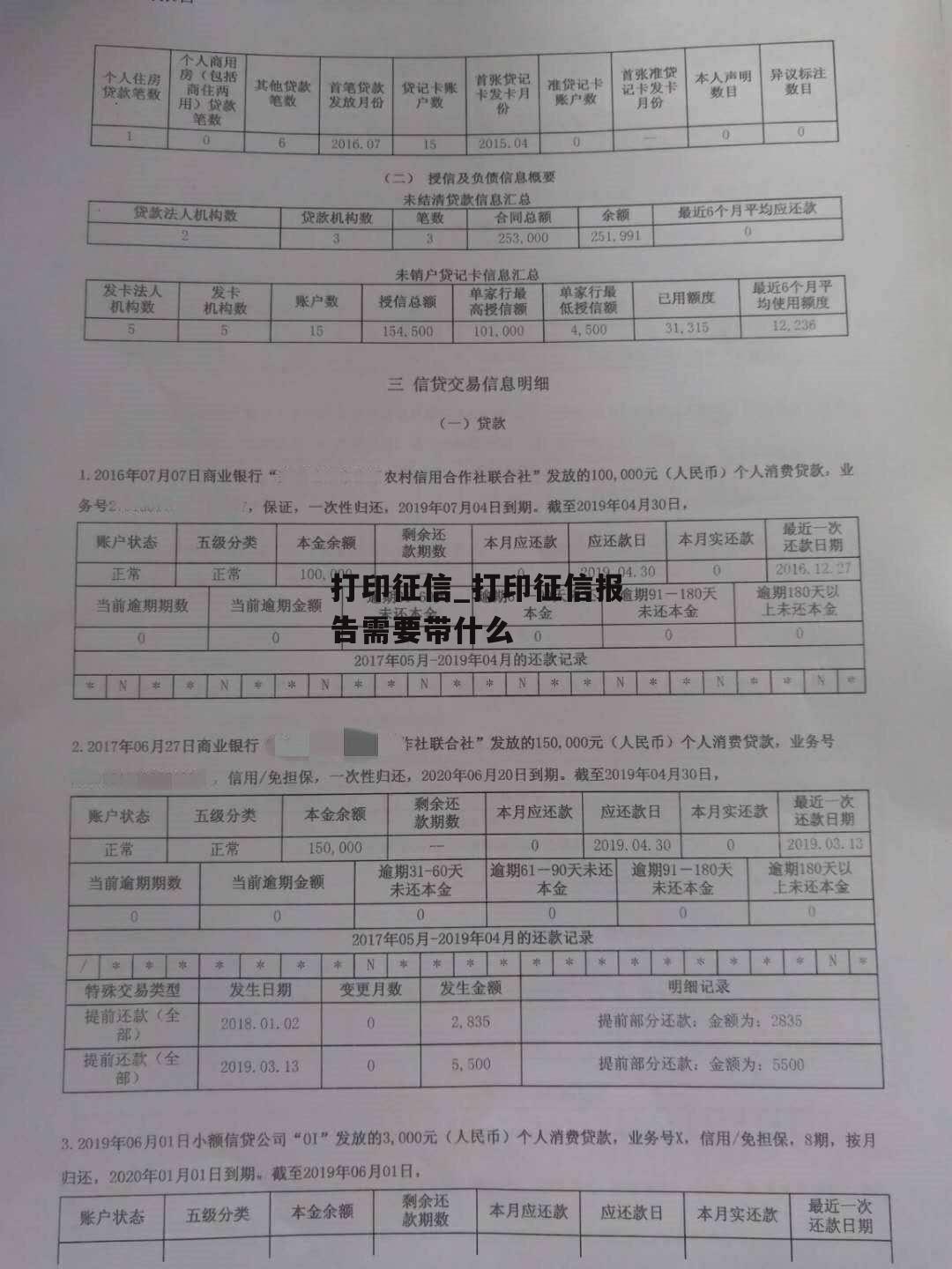 打印征信_打印征信报告需要带什么