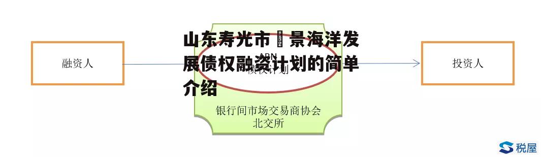 山东寿光市昇景海洋发展债权融资计划的简单介绍