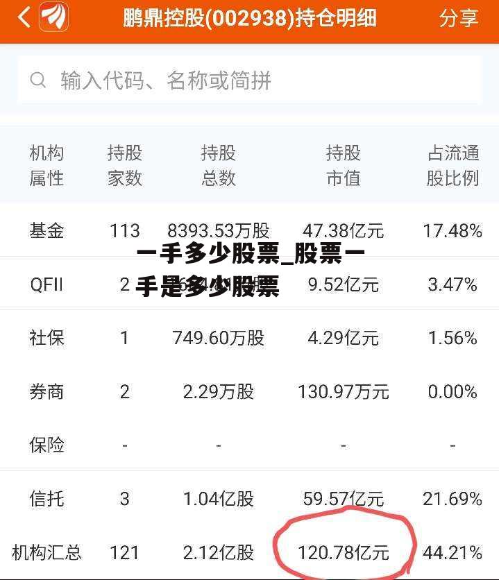 一手多少股票_股票一手是多少股票