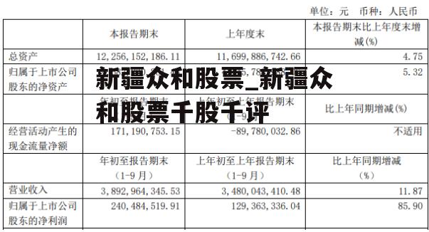 新疆众和股票_新疆众和股票千股千评