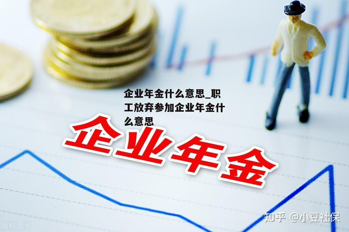 企业年金什么意思_职工放弃参加企业年金什么意思