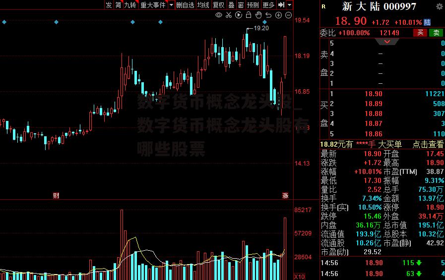 数字货币概念龙头股_数字货币概念龙头股有哪些股票