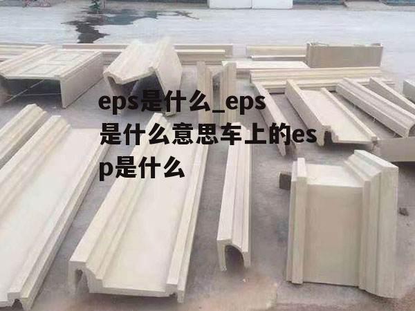 eps是什么_eps是什么意思车上的esp是什么