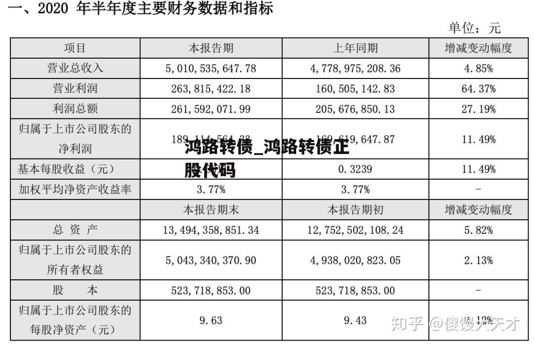 鸿路转债_鸿路转债正股代码