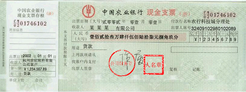 支票怎么填写_出纳开具转账支票怎么填写