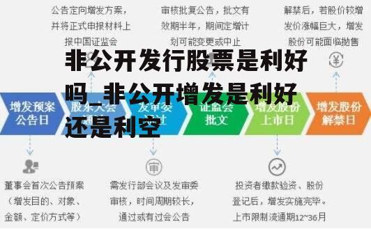 非公开发行股票是利好吗_非公开增发是利好还是利空