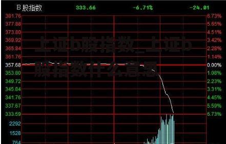 上证b股指数_上证b股指数什么意思