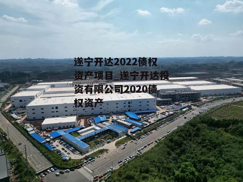 遂宁开达2022债权资产项目_遂宁开达投资有限公司2020债权资产