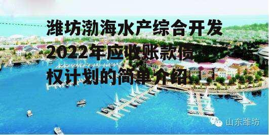 潍坊渤海水产综合开发2022年应收账款债权计划的简单介绍